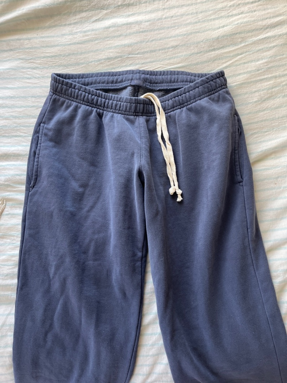 NWOT Brandy Melville Dark Blue Drawstring Joggers